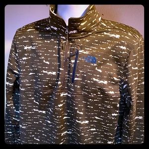 North Face fleece 1/4 zip